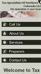 Mobile Screenshot of lovelandtaxprep.com